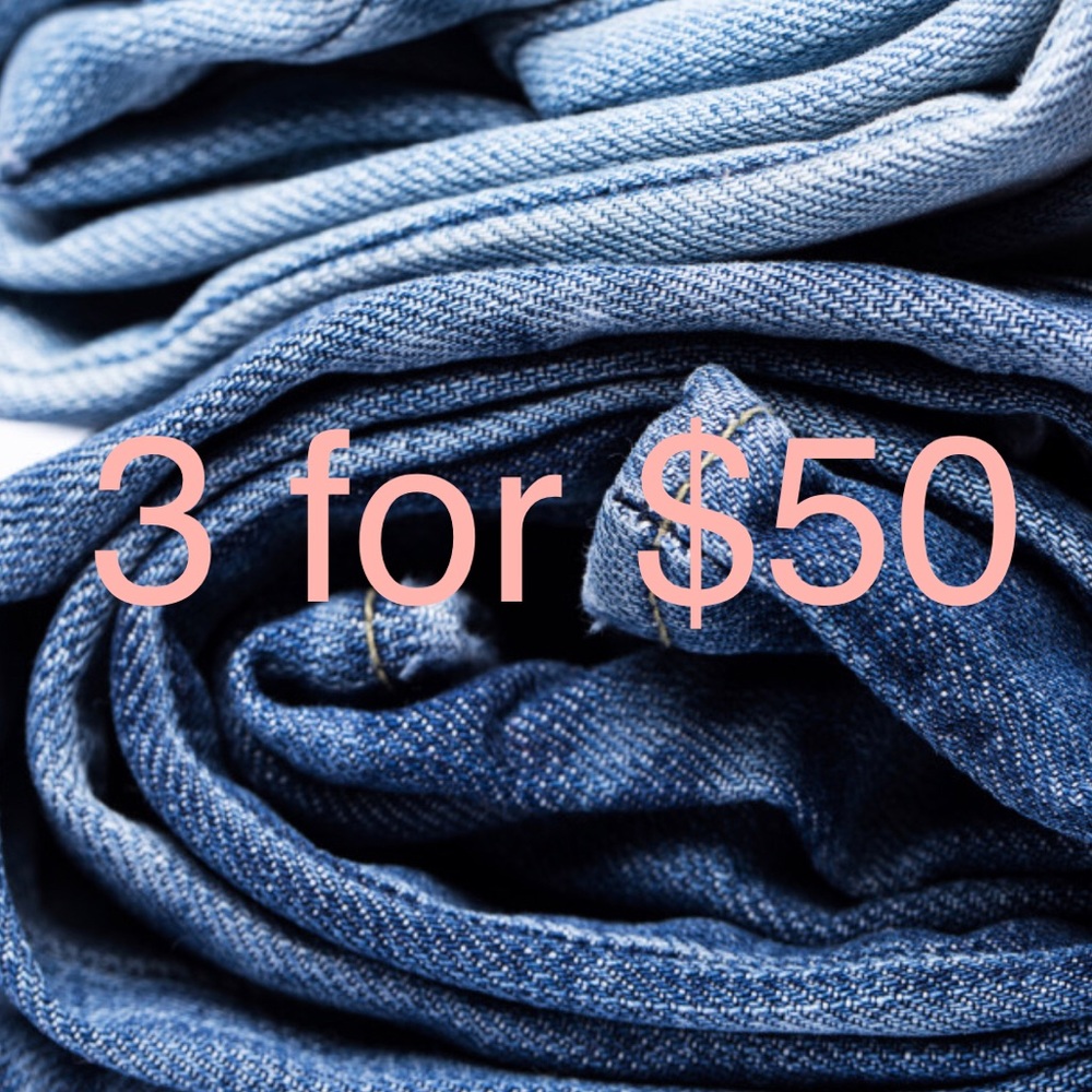 3 Denim Jeans Mystery Box 26 27 28